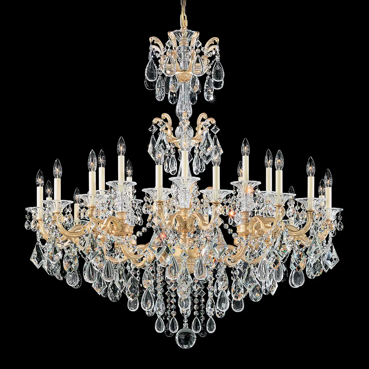 Schonbek, La Scala Chandelier, CHANDELIER LIGHT