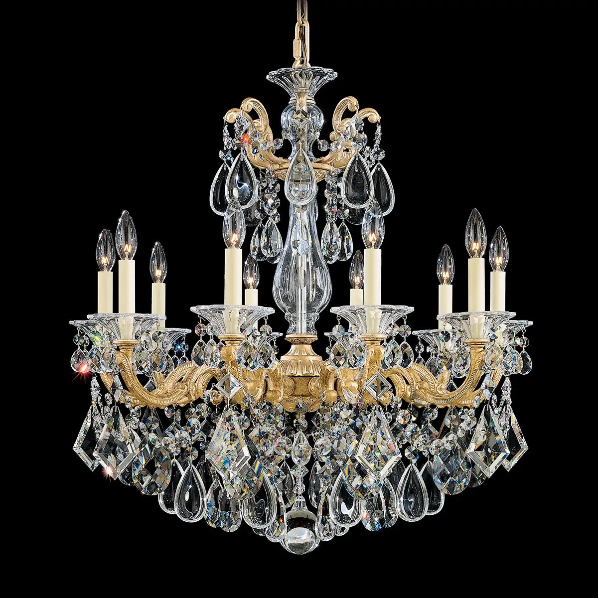 Schonbek, La Scala Chandelier, CHANDELIER LIGHT