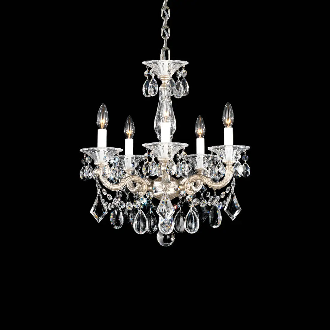 Schonbek, La Scala Semi-Flush Mount, SEMI FLUSH MOUNT LIGHT