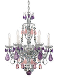 Schonbek, Hamilton Rock Crystal Chandelier, CHANDELIER LIGHT