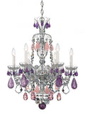 Schonbek, Hamilton Rock Crystal Chandelier, CHANDELIER LIGHT