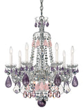 Schonbek, Hamilton Rock Crystal Chandelier, CHANDELIER LIGHT