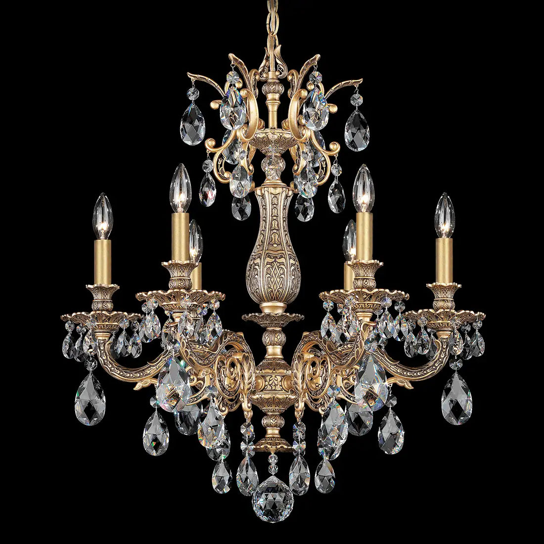 Schonbek, Milano Chandelier, CHANDELIER LIGHT