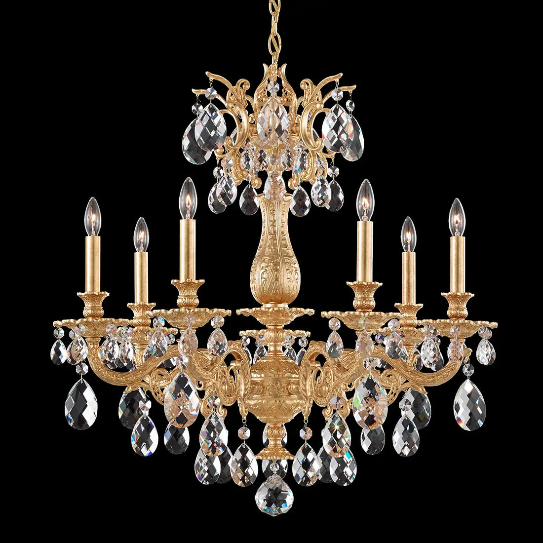 Schonbek, Milano Chandelier, CHANDELIER LIGHT