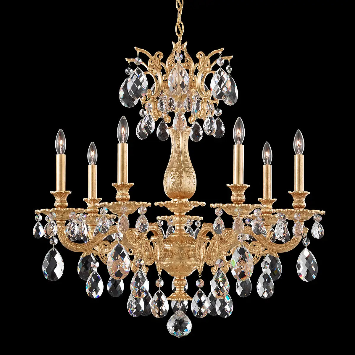 Schonbek, Milano Chandelier, CHANDELIER LIGHT