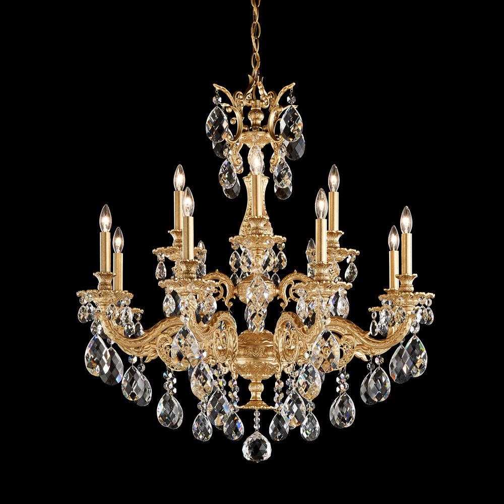 Schonbek, Milano Chandelier, CHANDELIER LIGHT
