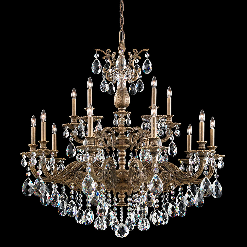 Schonbek, Milano Chandelier, CHANDELIER LIGHT