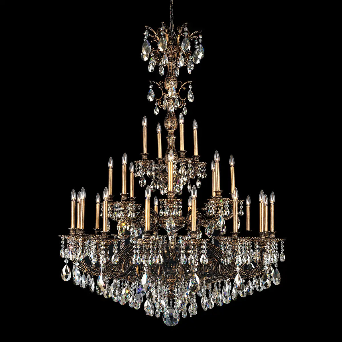 Schonbek, Milano Chandelier, CHANDELIER LIGHT