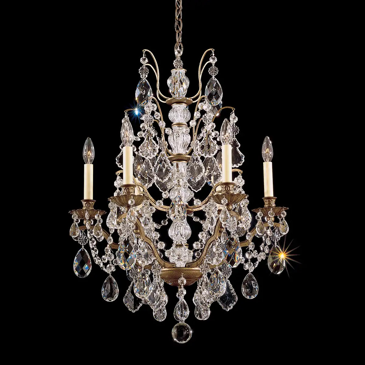 Schonbek, Bordeaux Chandelier, CHANDELIER LIGHT