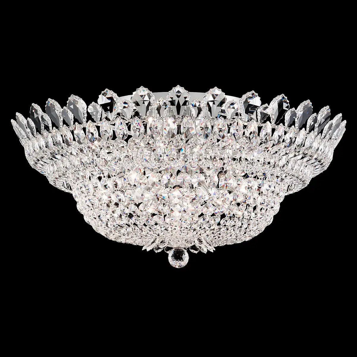 Schonbek, Trilliane Semi-Flush Mount, SEMI FLUSH MOUNT LIGHT
