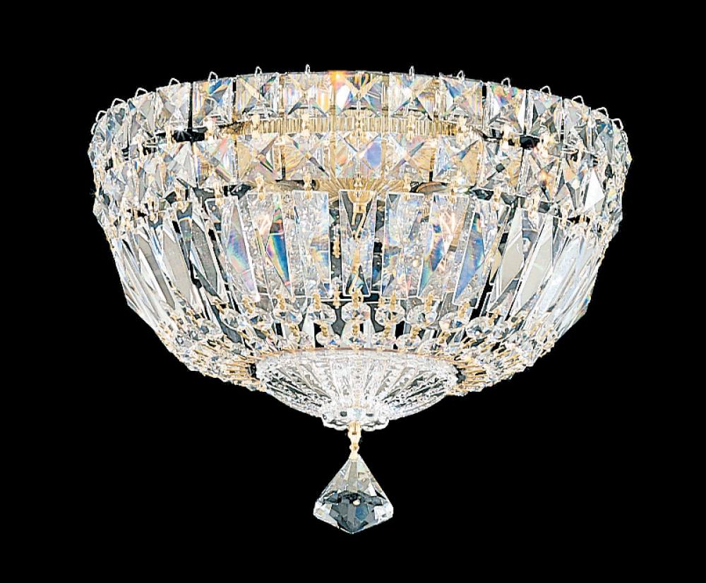 Schonbek, Petit Crystal Deluxe Semi-Flush Mount, SEMI FLUSH MOUNT LIGHT