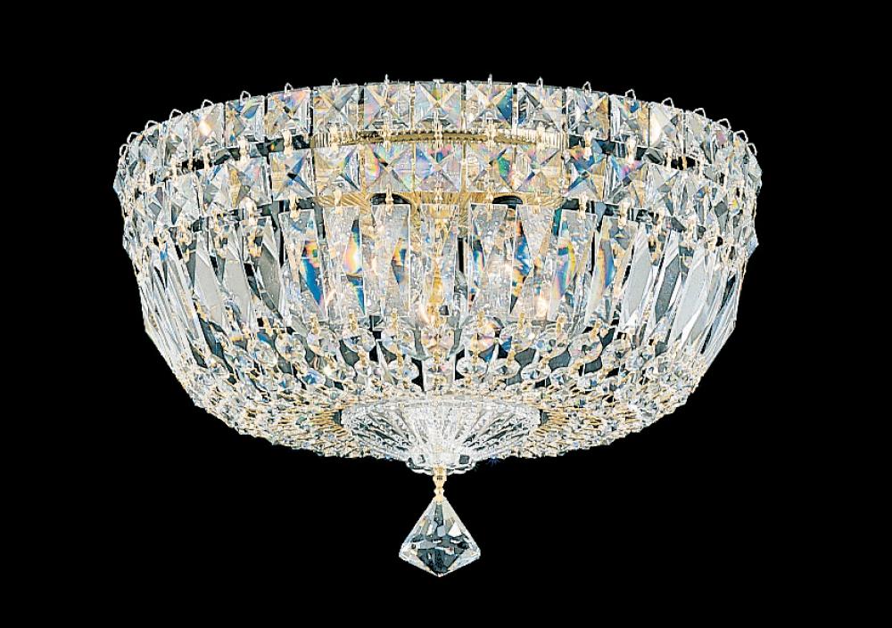 Schonbek, Petit Crystal Deluxe Semi-Flush Mount, SEMI FLUSH MOUNT LIGHT
