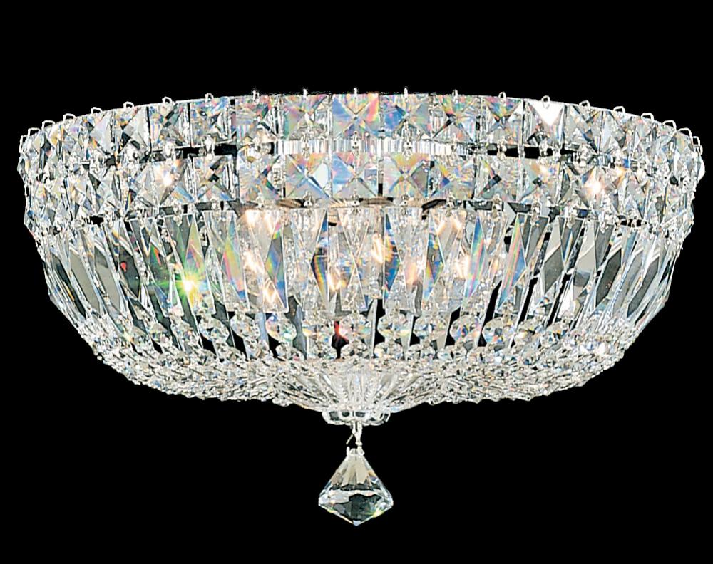 Schonbek, Petit Crystal Deluxe Semi-Flush Mount, SEMI FLUSH MOUNT LIGHT