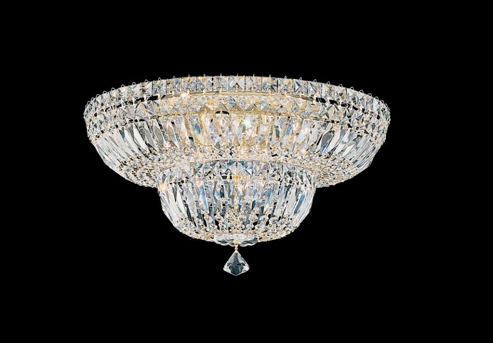 Schonbek, Petit Crystal Deluxe Semi-Flush Mount, SEMI FLUSH MOUNT LIGHT