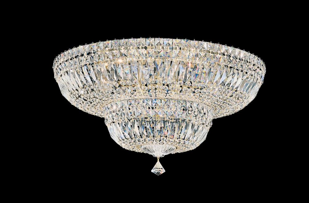 Schonbek, Petit Crystal Deluxe Semi-Flush Mount, SEMI FLUSH MOUNT LIGHT