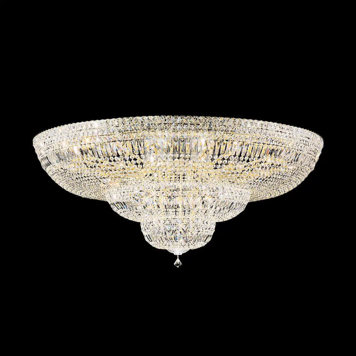 Schonbek, Petit Crystal Deluxe Semi-Flush Mount, SEMI FLUSH MOUNT LIGHT
