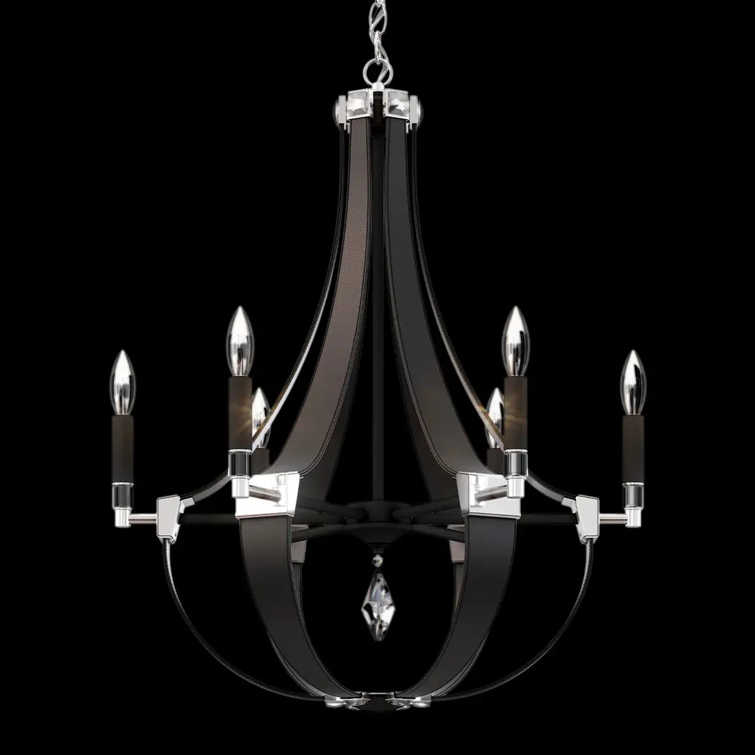 Schonbek, Crystal Empire Chandelier, CHANDELIER LIGHT