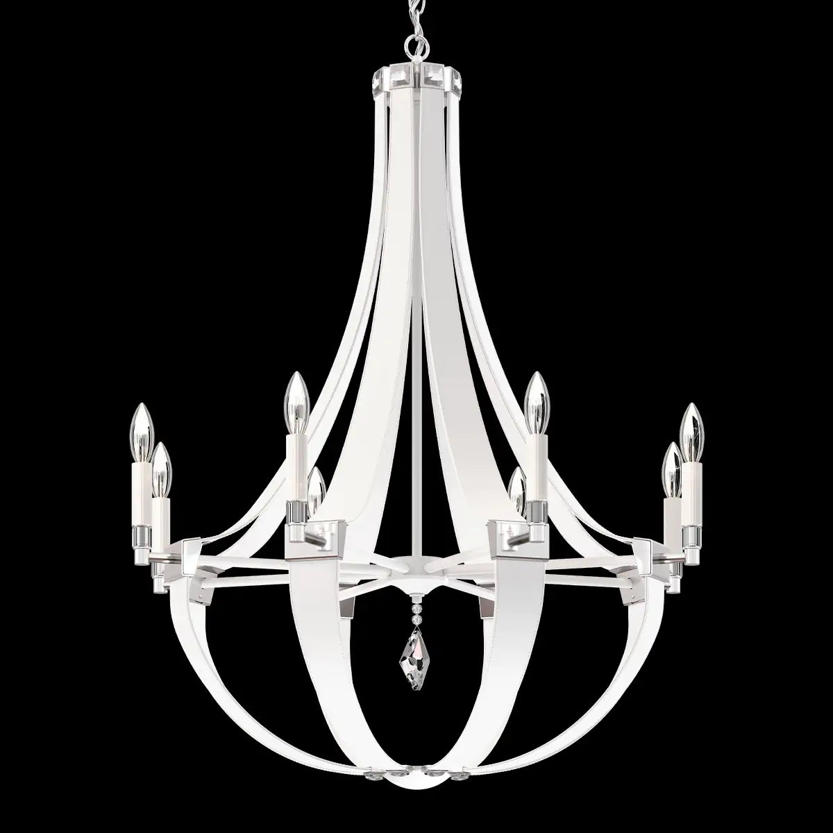 Schonbek, Crystal Empire Chandelier, CHANDELIER LIGHT