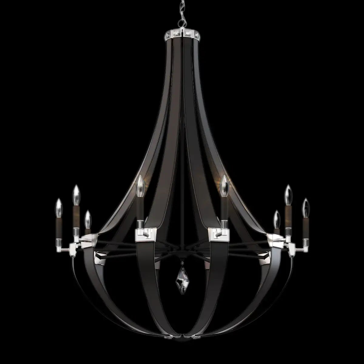 Schonbek, Crystal Empire Chandelier, CHANDELIER LIGHT