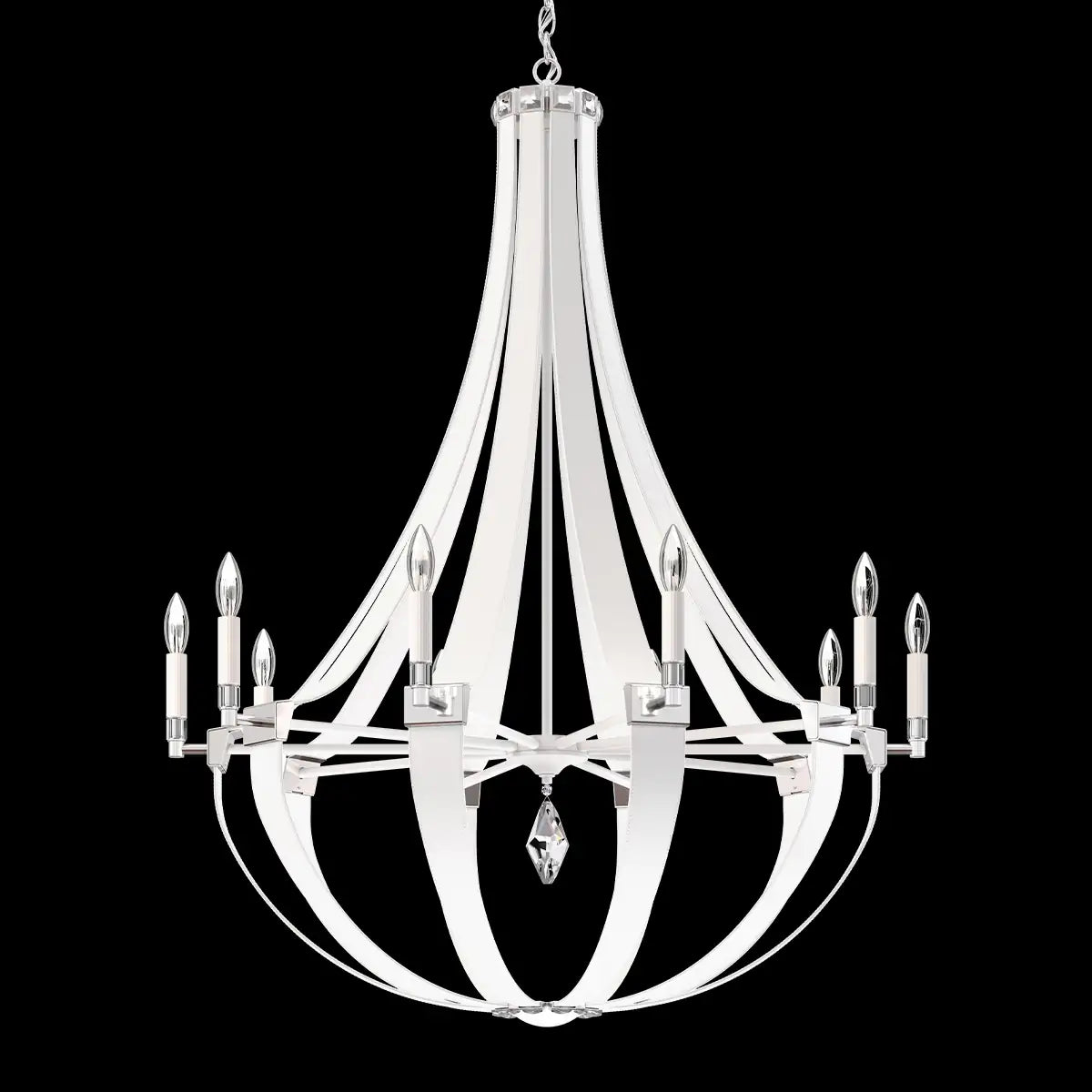 Schonbek, Crystal Empire Chandelier, CHANDELIER LIGHT