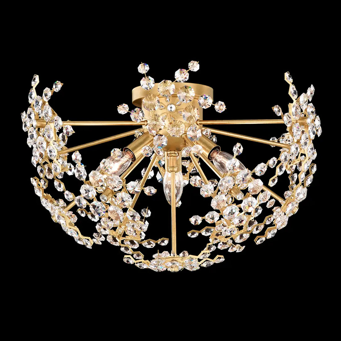 Schonbek, Esteracae Flush Mount, FLUSH MOUNT CEILING LIGHTS