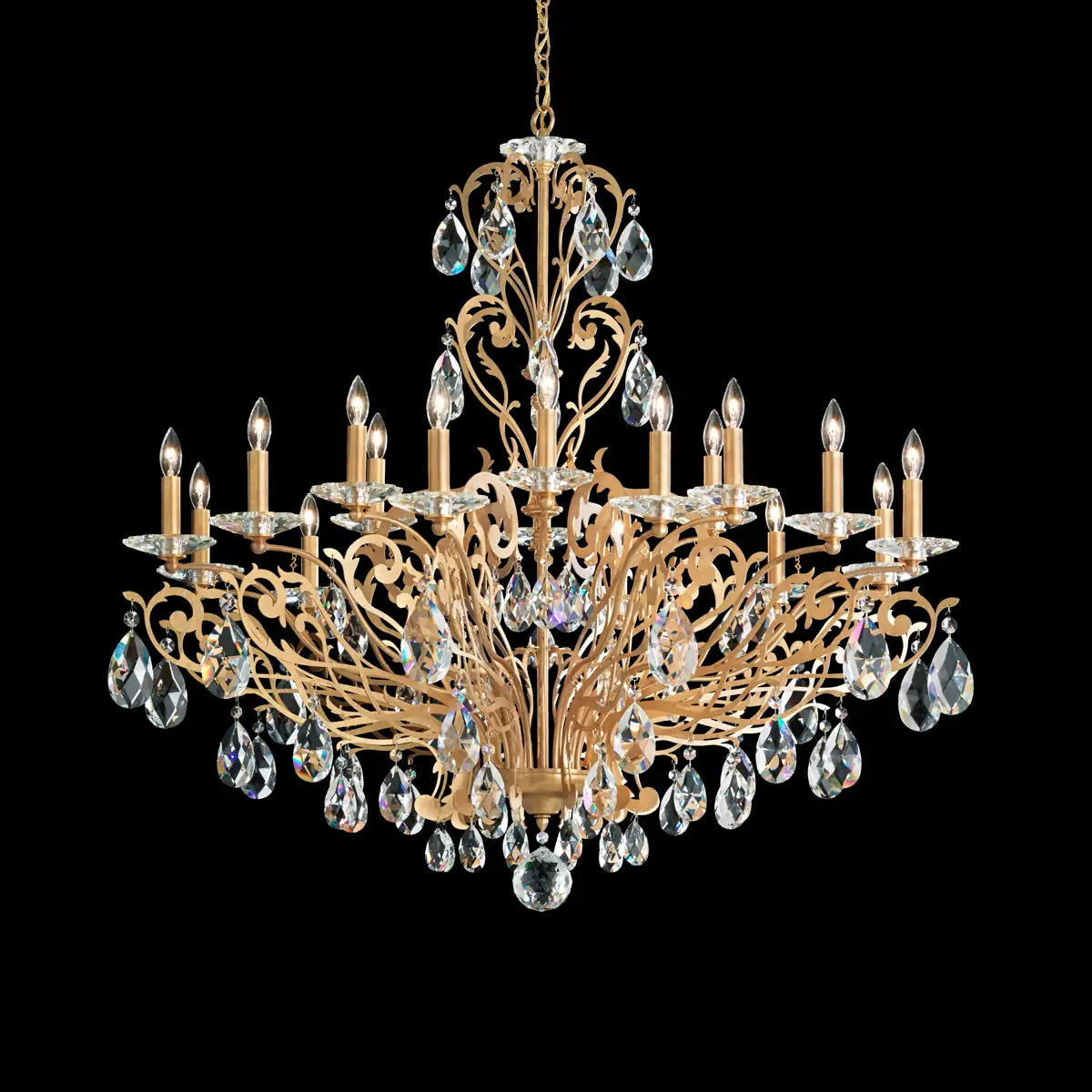 Schonbek, Filigrae Chandelier, CHANDELIER LIGHT
