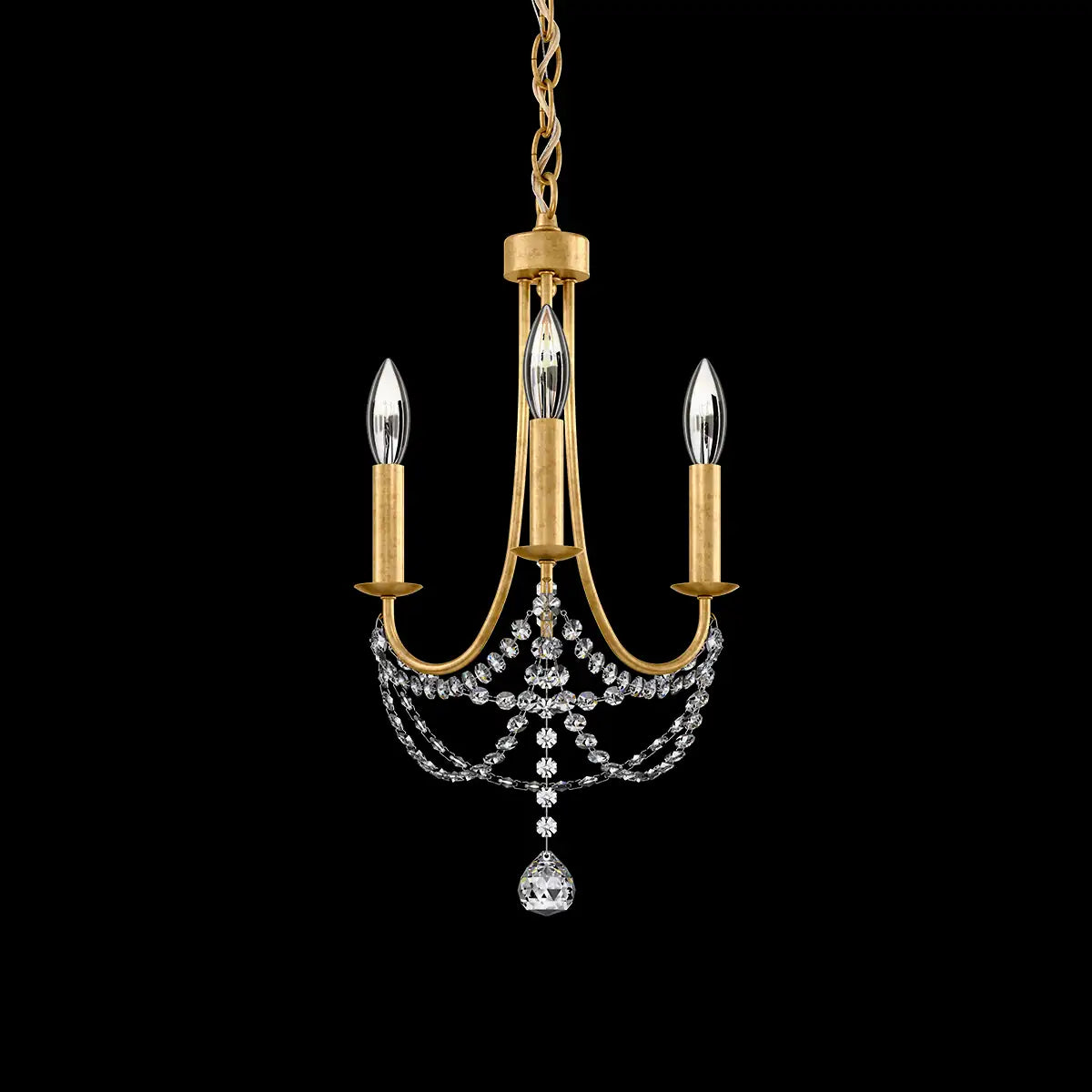 Schonbek, Verdana Chandelier, CHANDELIER LIGHT
