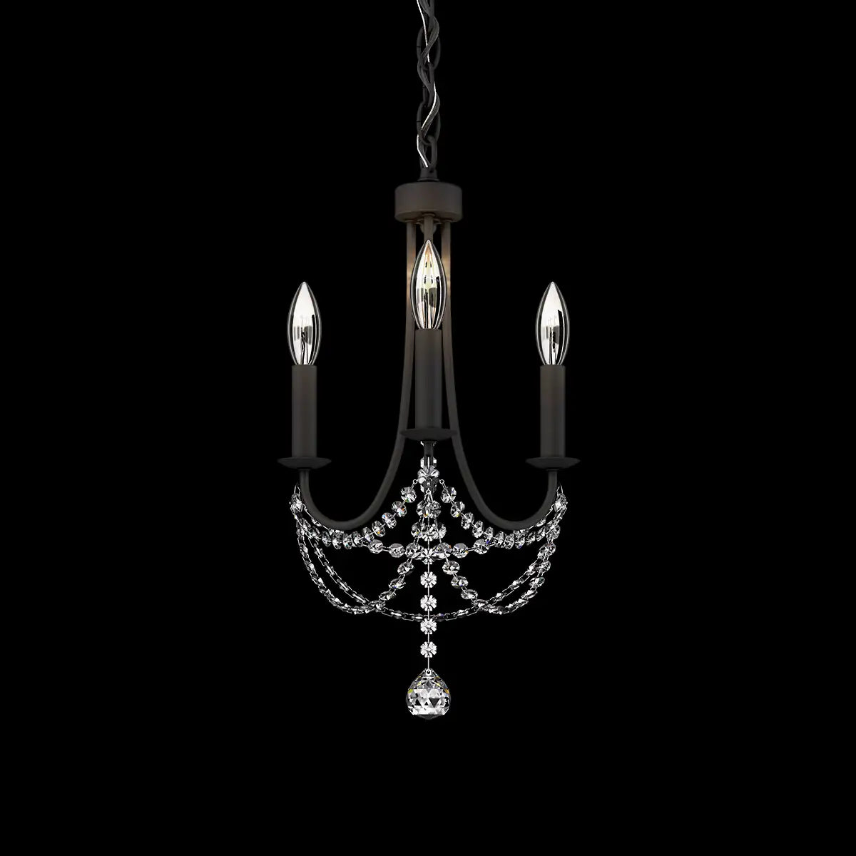 Schonbek, Verdana Chandelier, CHANDELIER LIGHT