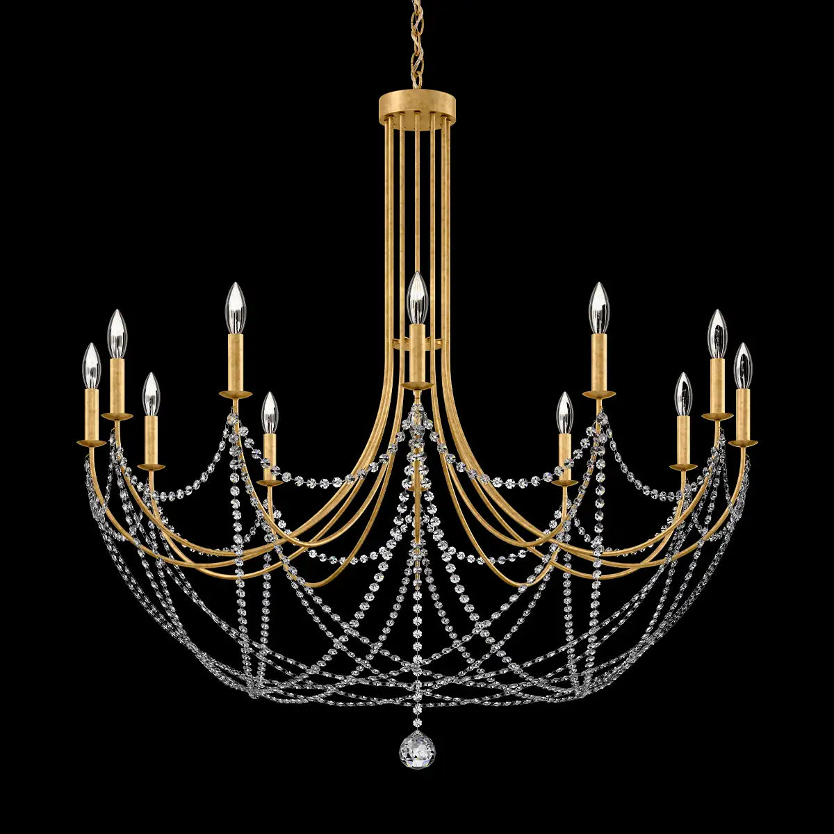 Schonbek, Verdana Chandelier, CHANDELIER LIGHT