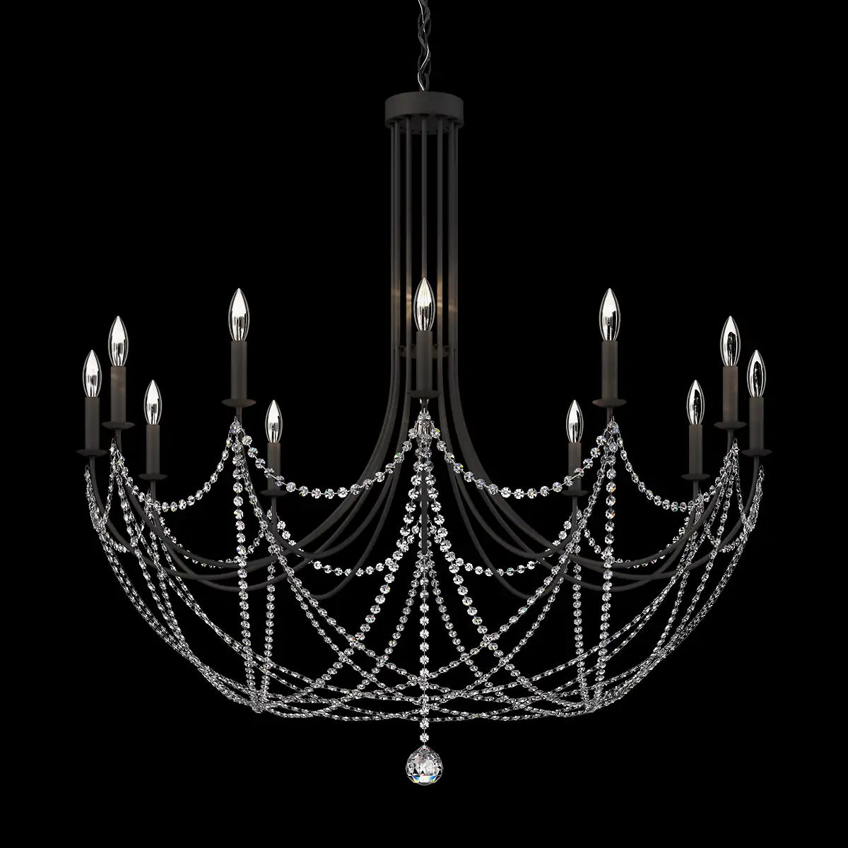 Schonbek, Verdana Chandelier, CHANDELIER LIGHT