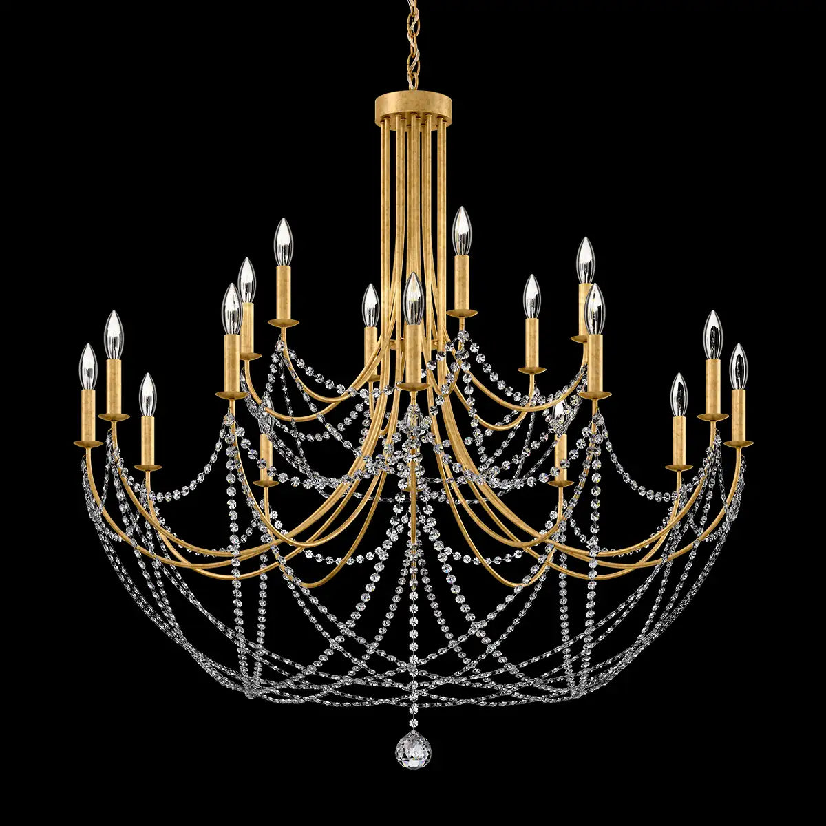 Schonbek, Verdana Chandelier, CHANDELIER LIGHT