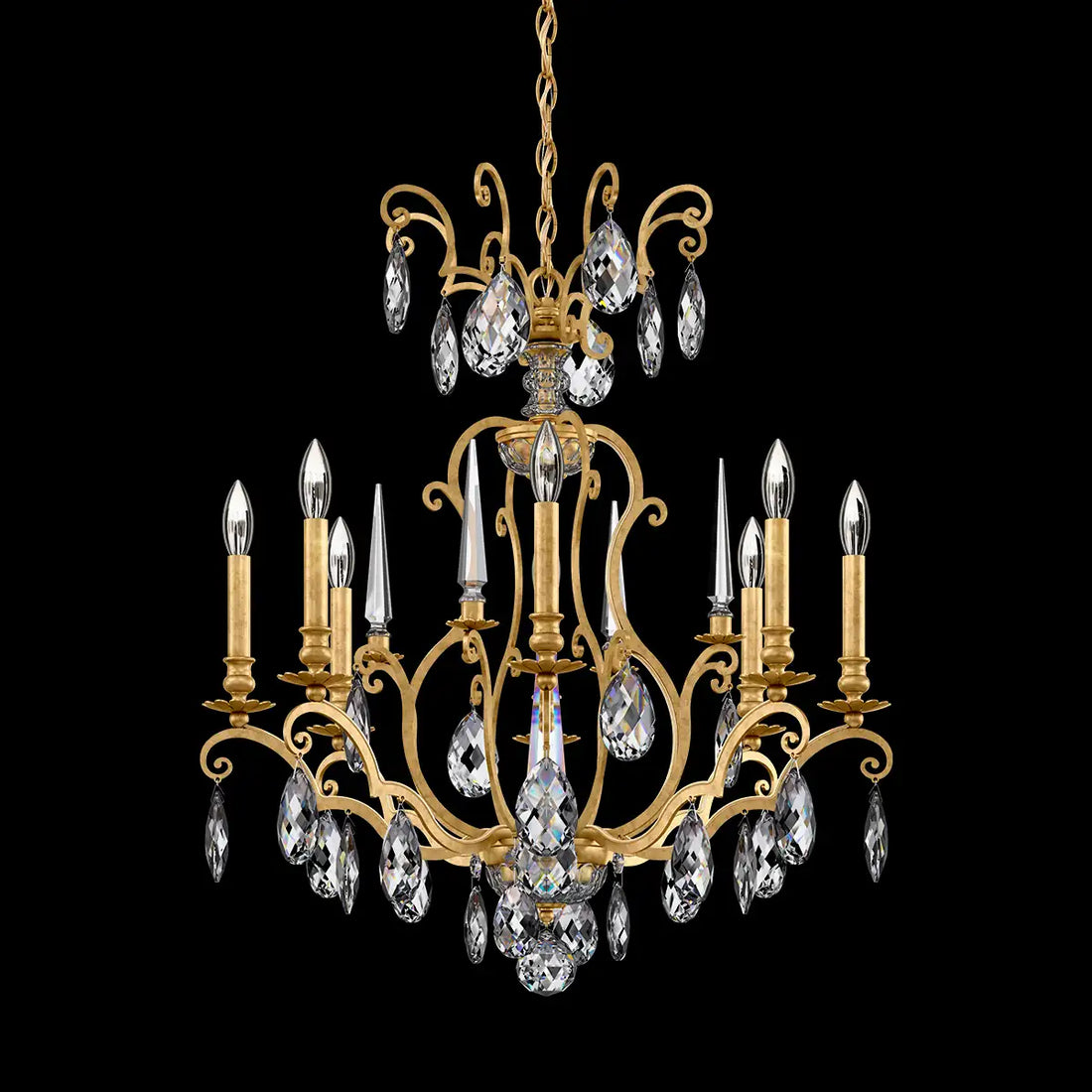 Schonbek, Renaissance Nouveau Chandelier, CHANDELIER LIGHT