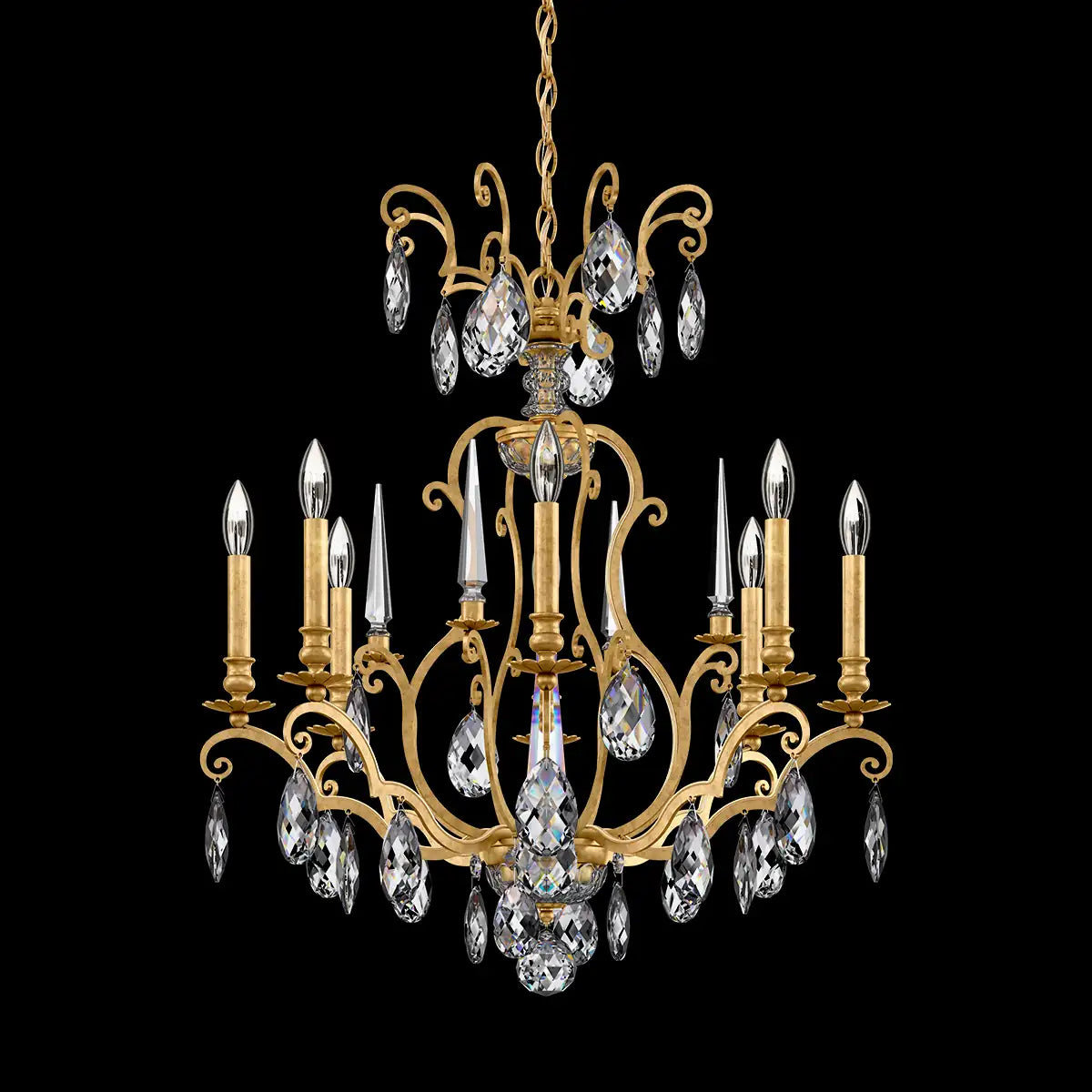 Schonbek, Renaissance Nouveau Chandelier, CHANDELIER LIGHT
