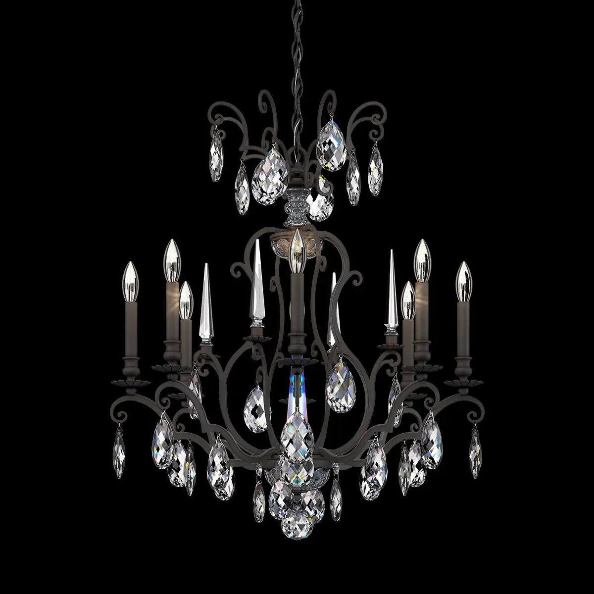Schonbek, Renaissance Nouveau Chandelier, CHANDELIER LIGHT