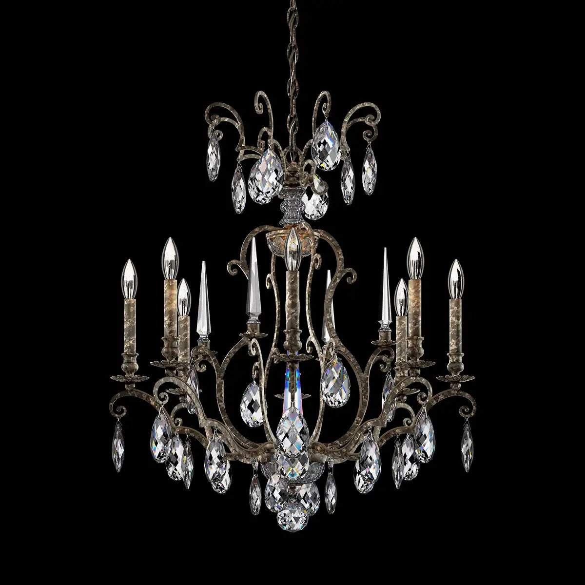 Schonbek, Renaissance Nouveau Chandelier, CHANDELIER LIGHT