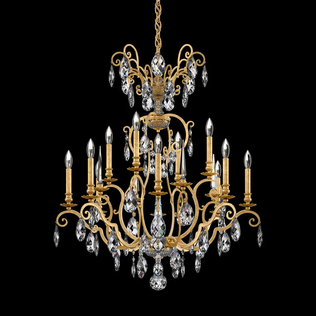 Schonbek, Renaissance Nouveau Chandelier, CHANDELIER LIGHT