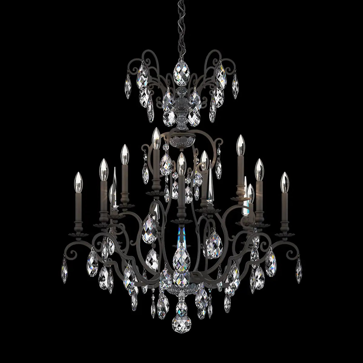 Schonbek, Renaissance Nouveau Chandelier, CHANDELIER LIGHT