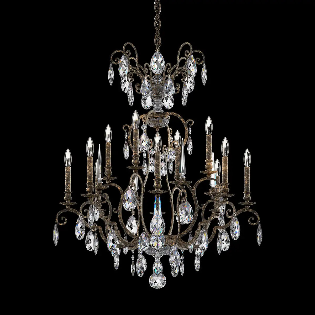 Schonbek, Renaissance Nouveau Chandelier, CHANDELIER LIGHT