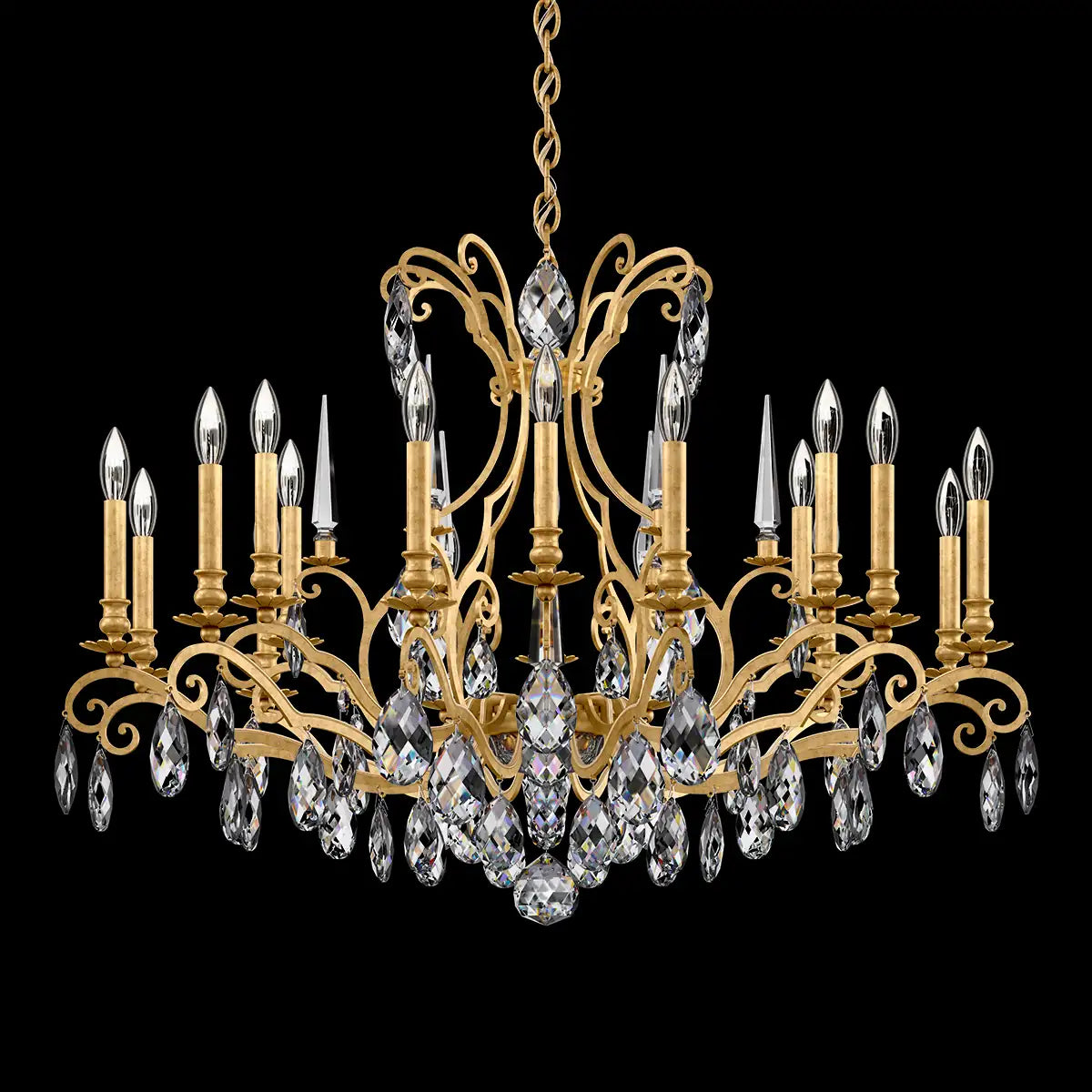 Schonbek, Renaissance Nouveau Chandelier, CHANDELIER LIGHT