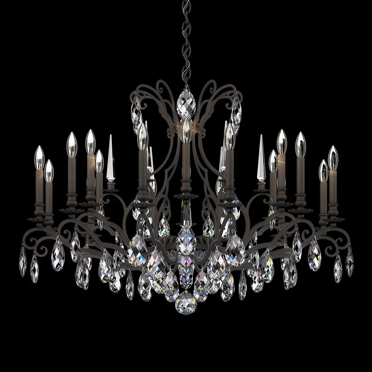 Schonbek, Renaissance Nouveau Chandelier, CHANDELIER LIGHT