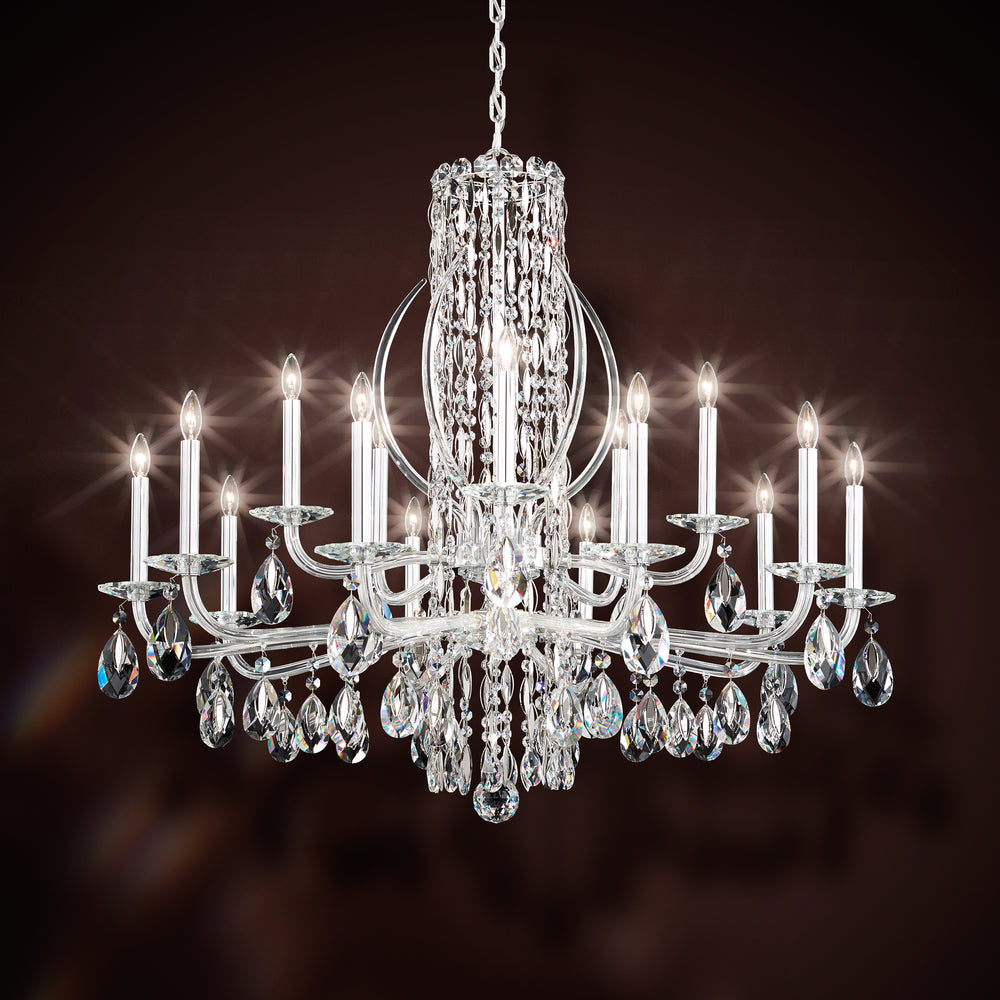 Schonbek, Siena Chandelier, CHANDELIER LIGHT