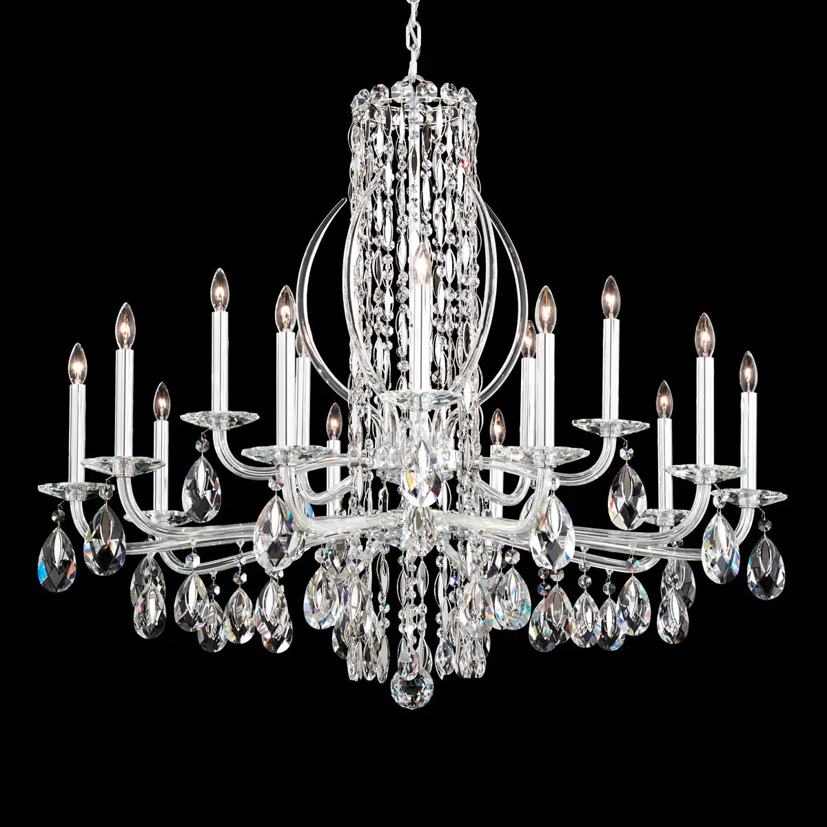 Schonbek, Siena Chandelier, CHANDELIER LIGHT