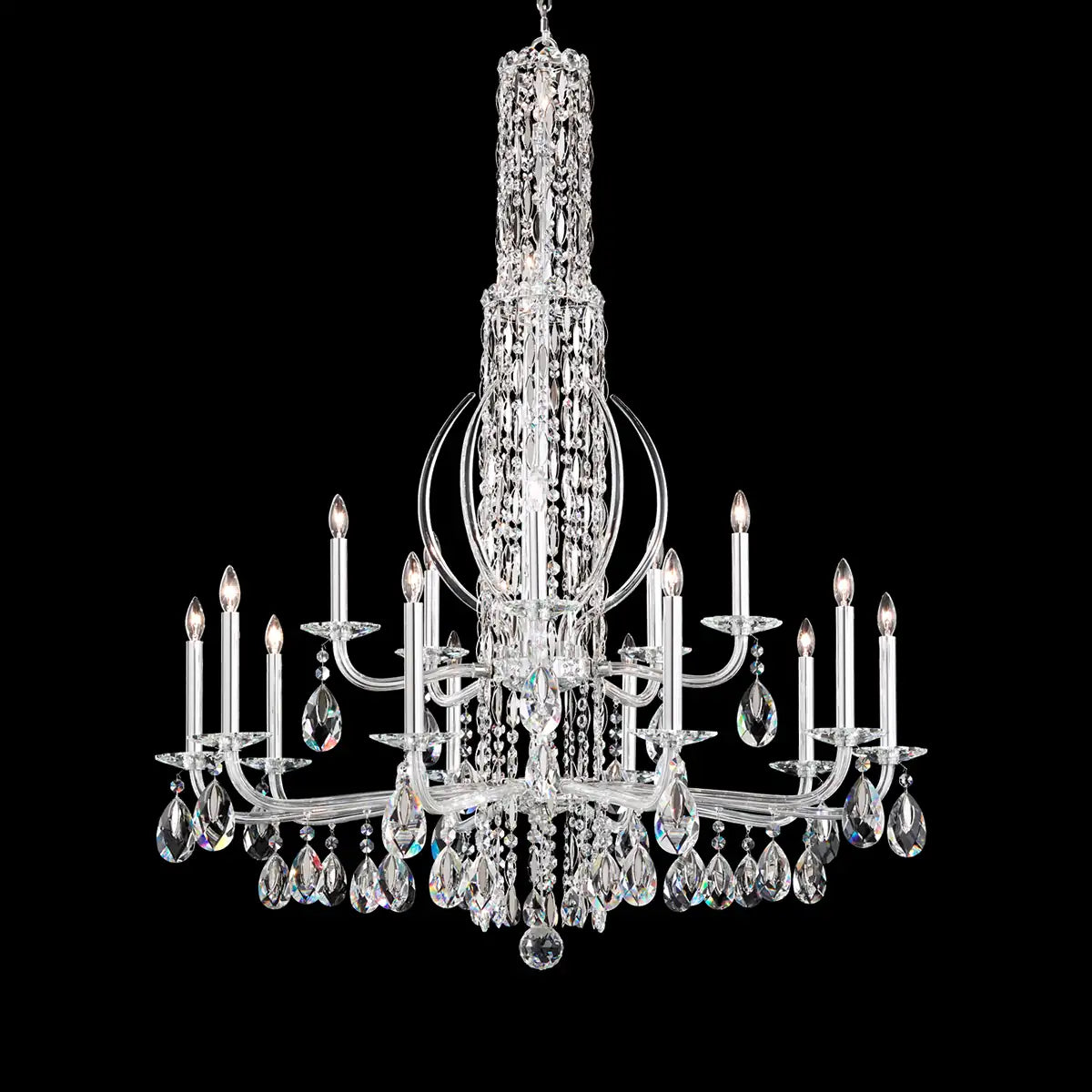Schonbek, Siena Chandelier, CHANDELIER LIGHT
