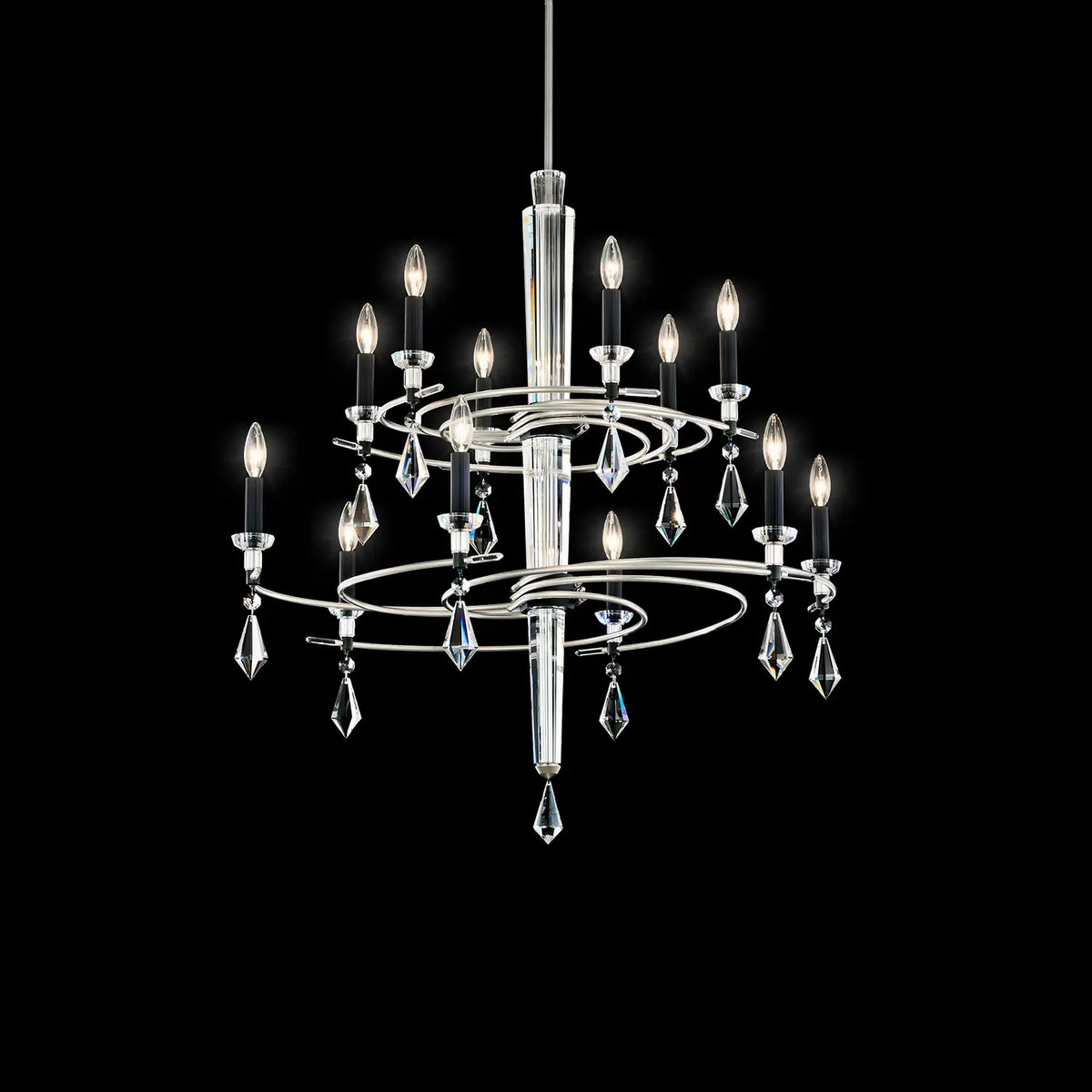 Schonbek, Tempest Chandelier, CHANDELIER LIGHT
