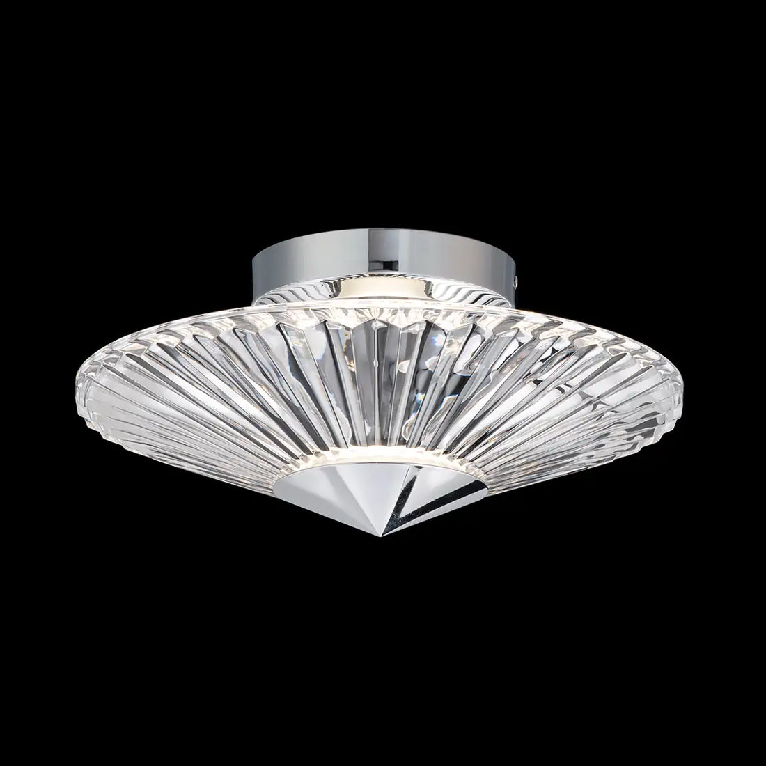 Schonbek, Origami Semi-Flush Mount, SEMI FLUSH MOUNT LIGHT