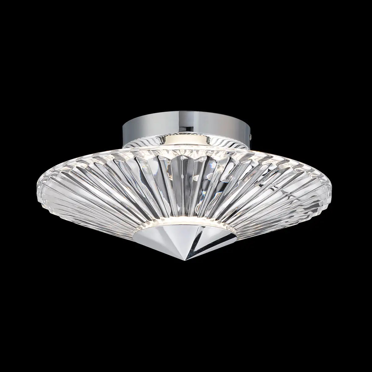 Schonbek, Origami Semi-Flush Mount, SEMI FLUSH MOUNT LIGHT