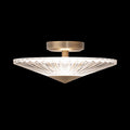 Schonbek, Origami Semi-Flush Mount, SEMI FLUSH MOUNT LIGHT
