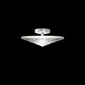 Schonbek, Origami Semi-Flush Mount, SEMI FLUSH MOUNT LIGHT