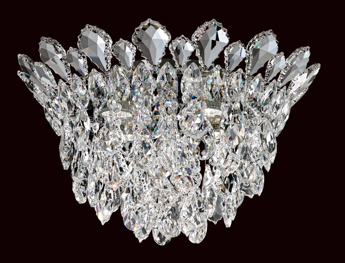 Schonbek, Trilliane Strands Semi-Flush Mount, SEMI FLUSH MOUNT LIGHT