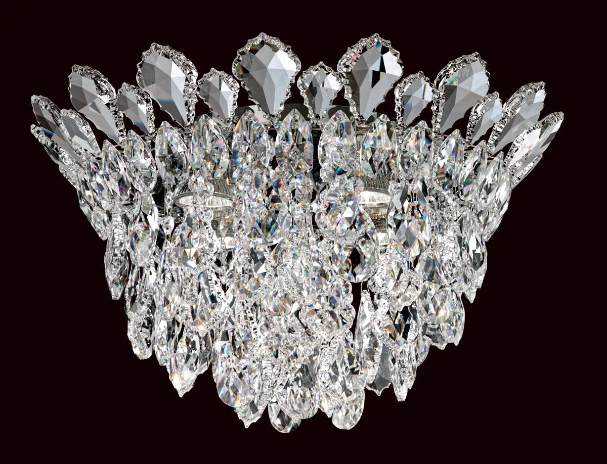 Schonbek, Trilliane Strands Semi-Flush Mount, SEMI FLUSH MOUNT LIGHT